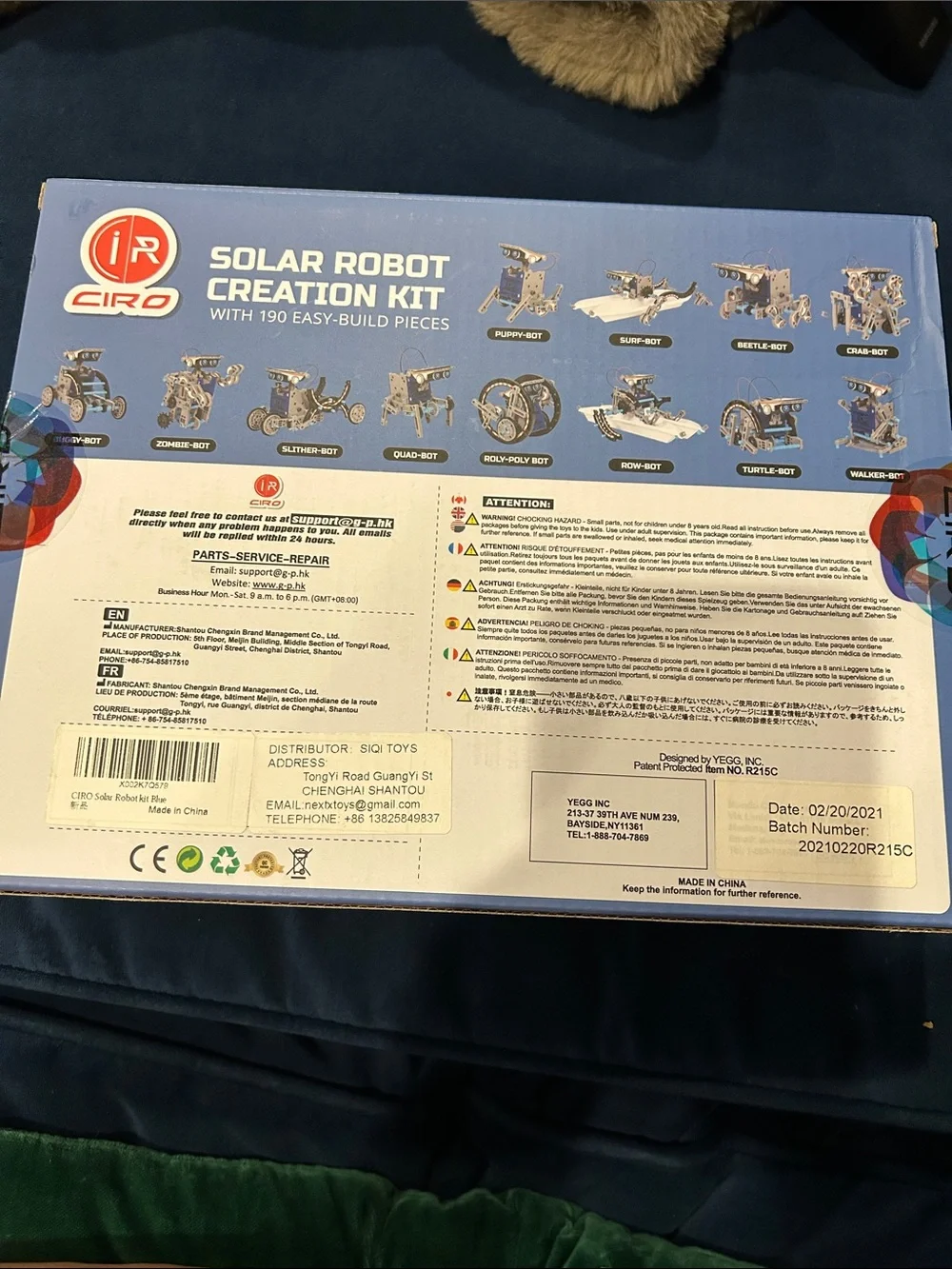 STEM Solar Robot Creation KiT